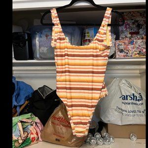 Billabong Striped Swimsuit